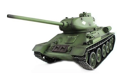 Танк р/у 2.4GHz 1:16 Heng Long T-34 с пневмопушкой и дымом (HL3909-1)