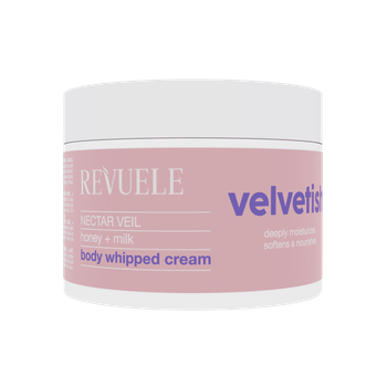 Крем для тела Revuele Velvetish Нежный увлажняющий Nectar Veil с молоком и медом 300 мл