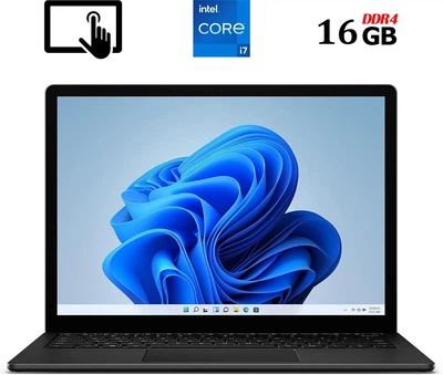 Ультрабук Microsoft Surface Laptop 5 1951 / 13.5" (2256x1504) IPS Touch / Intel Core i7-1265U (10 (12) ядер по 1.8 - 4.8 GHz) / 16 GB DDR4 / 256 GB SSD M.2 / Intel Iris Xe Graphics / WebCam
