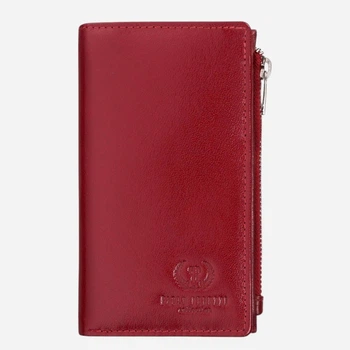 Портмоне жіноче шкіряне для карток Paolo Peruzzi T-140-RD Червоне (5905567213496)