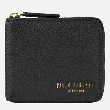 Гаманець жіночий шкіряний для карток Paolo Peruzzi KV-04-BL Чорний (5905567216947)