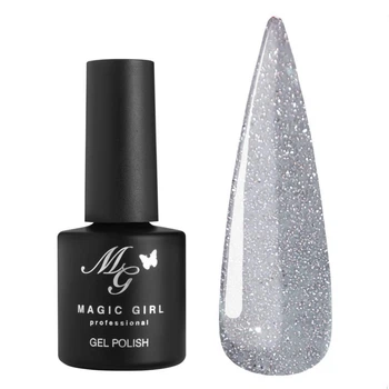 Гель-лак Magic Girl Magic Light №5 светоотражающий серо-лиловый 8 мл