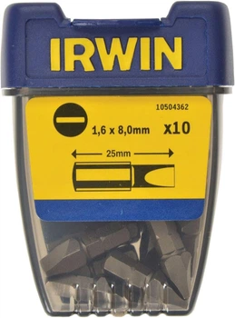 Біта Irwin 25 мм.SL 1,6x8 мм. 10 шт. (10504362)