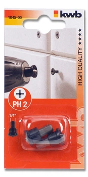 Біта KWB з обмежувачем глибини 25 мм. PH2 2шт. (1045-00)