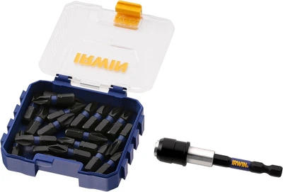 Набір біт Irwin Impact Pro Performance 25 мм. PH2 з тримачем, 20 шт. (IW6061323)
