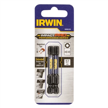 Біта Irwin Impact Pro Performance 57 мм.HEX6 2 шт. (IW6061104)