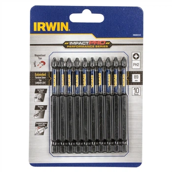 Біта Irwin Impact Pro Performance 89 мм. PH2 10 шт. (IW6061313)