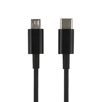 Кабель USB Type-C to Micro QC/Data Тех.пак. 1m Чорний