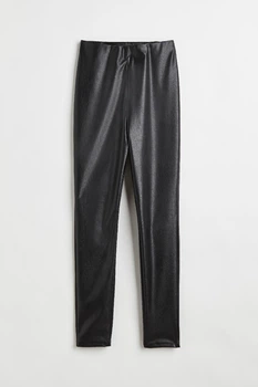 Леггинсы H&M 1104083 черный M