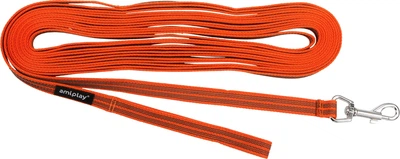 Нашийник для тренувань Amiplay Rubber S - M 500 x 1,6 см Помаранчевий (5907563221819)