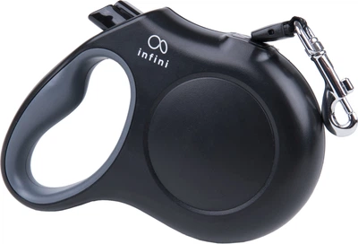 Smycz automatyczna Amiplay Infini Freedom L 5 m Czarna (5907563279537)