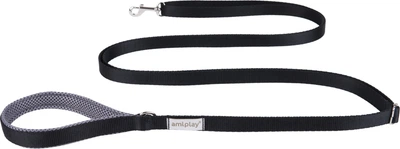 Smycz regulowana Amiplay Samba Easy Fix XL 160 - 300 cm Czarna (5907563280007)