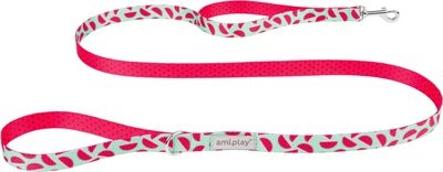 Smycz Amiplay BeHappy S 150 cm Watermelon (5907563281714)