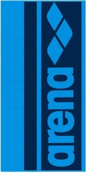 Рушник бавовняний Arena Для басейну 90x180 см Logotype Jacquard Towel Темно-синій (009181-870) (3468337519690)