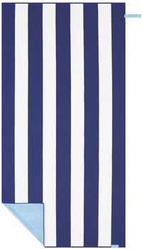 Ręcznik Spokey CHILL 944835 szybkoschnący 80 x 160 cm Biało-niebieski (5905339448354)