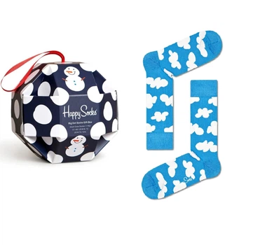 Набор носов мужских Happy Socks 194859 коттон 41/46 1 пара Голубой (2200005145197)