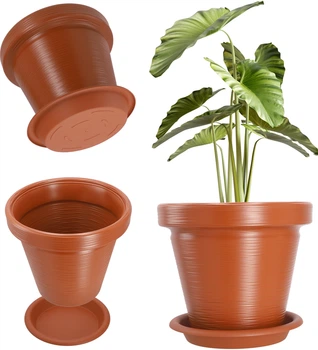 Квітковий горщик з підставкою Kadax Cieza K3828