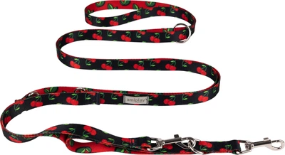 Регульований повідець Amiplay BeHappy 8 в 1 L 200 - 400 см Cherry (5907563305557)