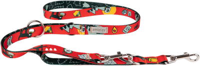 Регульований повідець Amiplay Amik 7 в 1 M 100 - 200 см TravelDog (5907563309142)
