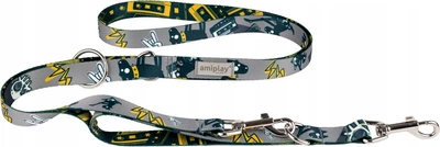Регульований повідець Amiplay Amik 7 в 1 XL 100 - 200 см DirtyDog (5907563309197)