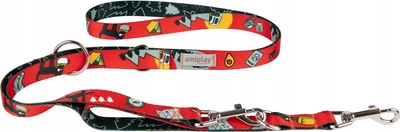 Регульований повідець Amiplay Amik 7 в 1 XL 100 - 200 см TravelDog (5907563309227)