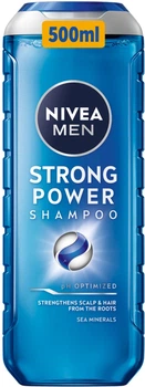 Шампунь для чоловіків NIVEA Men Strong power 500 мл (9005800388908)