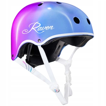Детский шлем Raven Essto Blue/Violet р. M 55-58 (kn124)