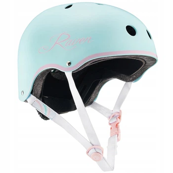 Детский шлем Raven Essto Mint/Pink р. S 52-55 (kn126)