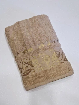 Махровое полотенце для сауны Cestepe VIP Cotton Yesim 80*150 Бежевое
