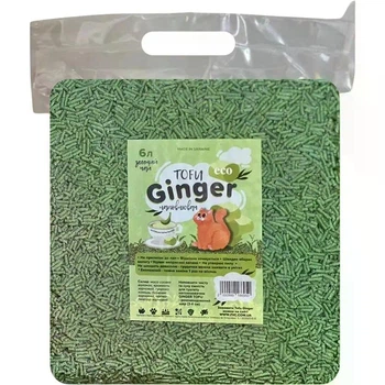 Наповнювач соєвий Ginger Tofu Антибактеріальний зелений чай 6 л