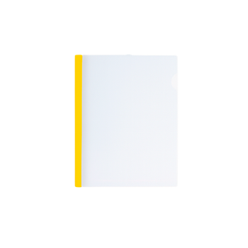 Папка с планкой Stenson 5-50 страниц А4 Yellow (WW01055)
