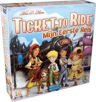 Настільна гра Asmodee Ticket to Ride: My First Journey (німецьке видання) (0824968205273)