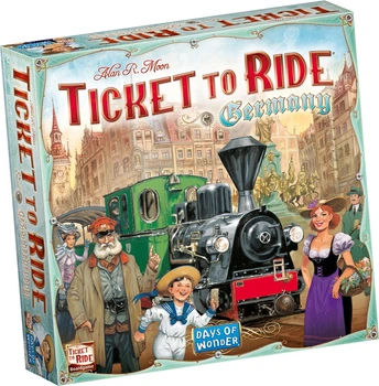 Настільна гра Asmodee Ticket to Ride: Germany (німецьке видання) (0824968200155)