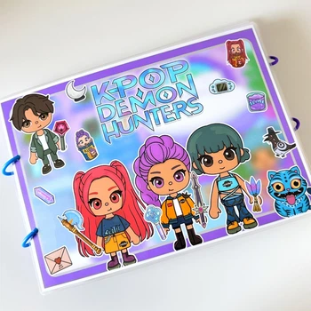 Альбом на липучках К-ПОП Полювальниці на Демонів K-POP Demon Hunters