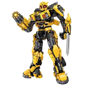 Большой конструктор GULY 997 Transformers Bumblebee трансформер Бамблби желтый 3855 деталей