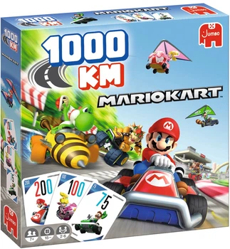 Настільна гра Jumbo 1000KM: Mario Kart (англійське видання) (8710126010860)