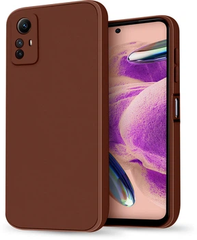 Силиконовый чехол HardCorner Xiaomi Redmi Note 12S (с микрофиброй) Wine (34863-42)