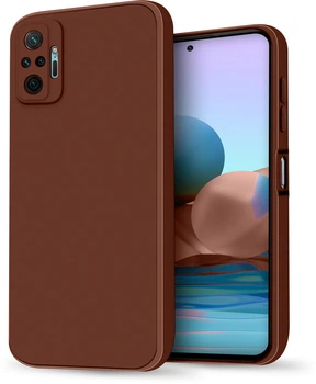 Силиконовый чехол HardCorner Xiaomi Redmi Note 10 Pro (с микрофиброй) Wine (34856-42)