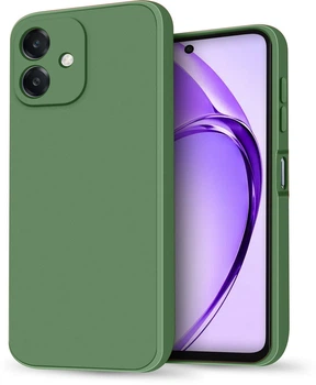 Силиконовый чехол HardCorner OPPO A3x (с микрофиброй) Khaki (39715-17)