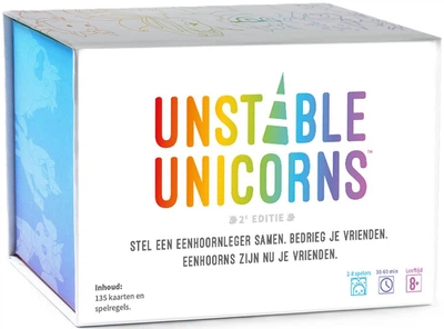 Настільна гра Asmodee Unstable Unicorns (голландське видання) (3558380079873)