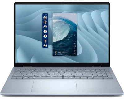 Ноутбук Dell 16 Plus DB06250; Copilot+ PC (LDB06250-7144BLU-PUS) Ice Blue