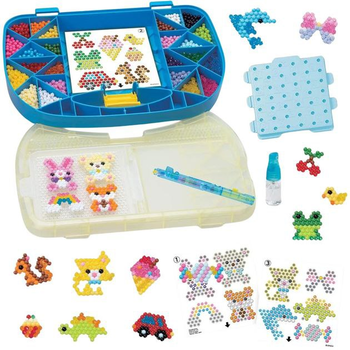 Мозаика Epoch Aquabeads Beginners Carry Case, 900 деталей, набор для творчества