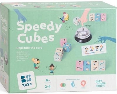 Gra planszowa BS Toys Speedy cubes (edycja angielska) (8717775444985)