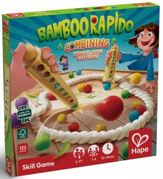 Настільна гра Hape Bamboo Rapido (англійське видання) (6943478047501)