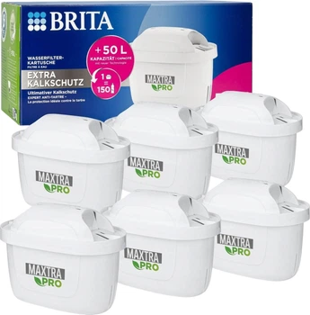 Wkład do dzbanków filtrujących Brita Maxtra Pro Hard 6 szt. (4006387122225) (955555914678501) - Outlet