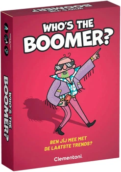 Настільна гра Clementoni Who is the Boomer? (голландське видання) (8005125566099)
