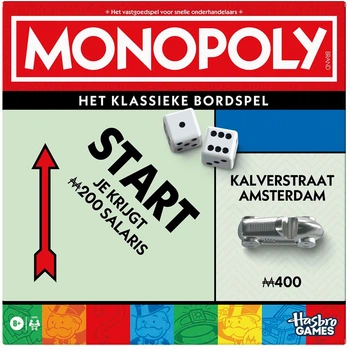 Настільна гра Hasbro Monopoly (голландське видання) (5010996302311)