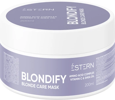 Маска для збереження кольору освітленого волосся ÉSTERN Blondify Blonde Care Mask 200 мл (4823115506733)