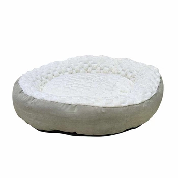 Круглый лежак для собак и котов Diamond Donut Nobby Бежевый L Ø 70 x 18 см