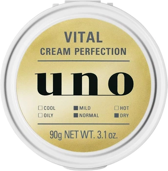 Универсальный антивозрастной крем-гель для мужчин Uno Vital Cream Perfection 90 г (4550516495280)